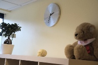 Adjusta Bear for our little patients at Livingston Chiropractic